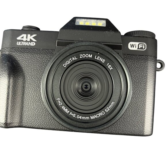 4K Ultra HD Digital Camera With WiFi 16X Zoom Lens UHD-WX01-WX02 For Photography - Picture 6 of 10